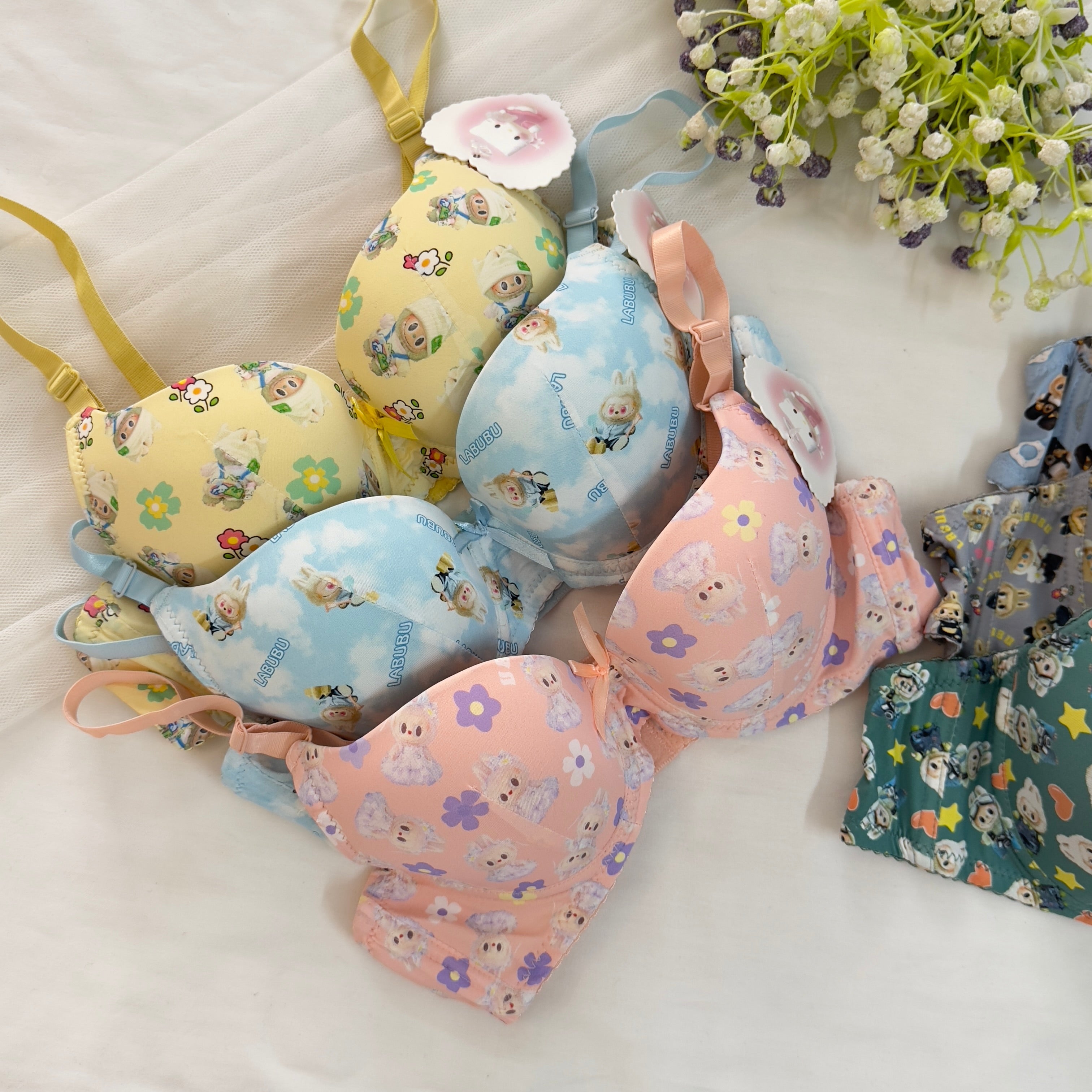 Labubu Character Teen's Bra