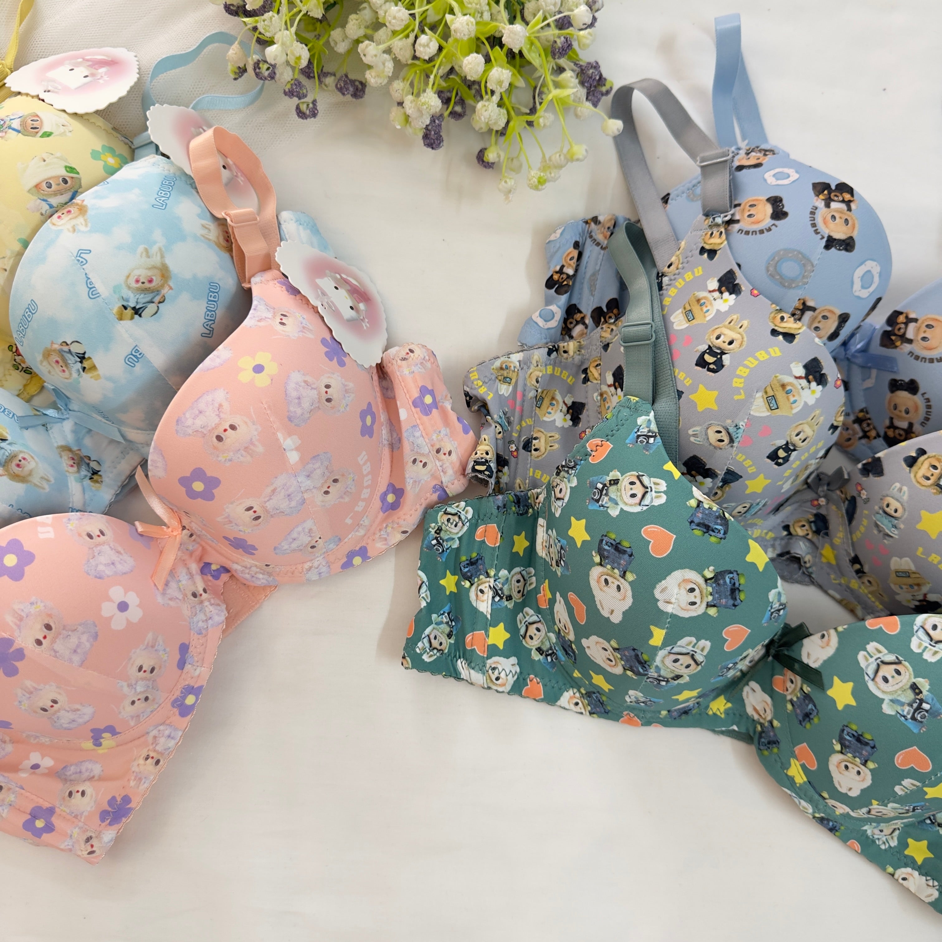 Labubu Character Teen's Bra