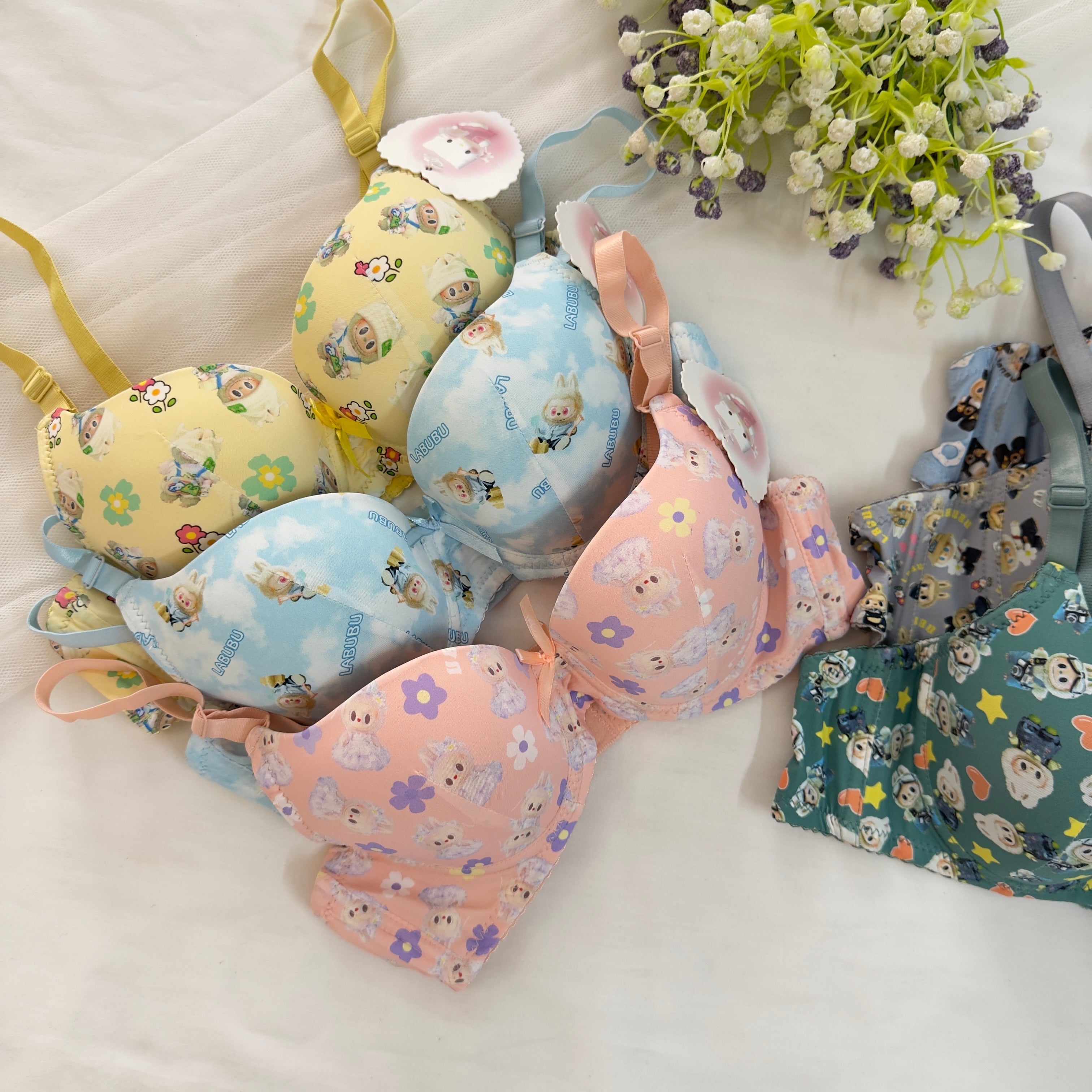 Labubu Character Teen's Bra