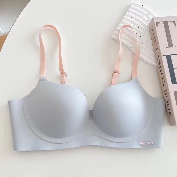 Very Soft Double Padded Seamless Cool  T-Shirt Bra