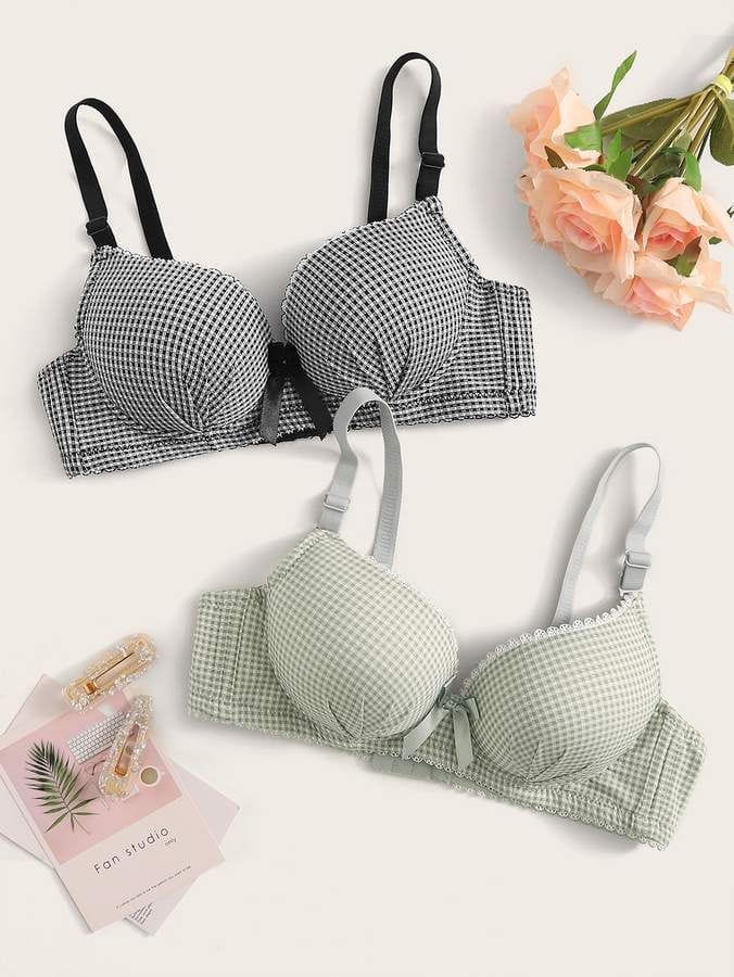 Checked Pattern Soft Lingeries (PACK of 3)