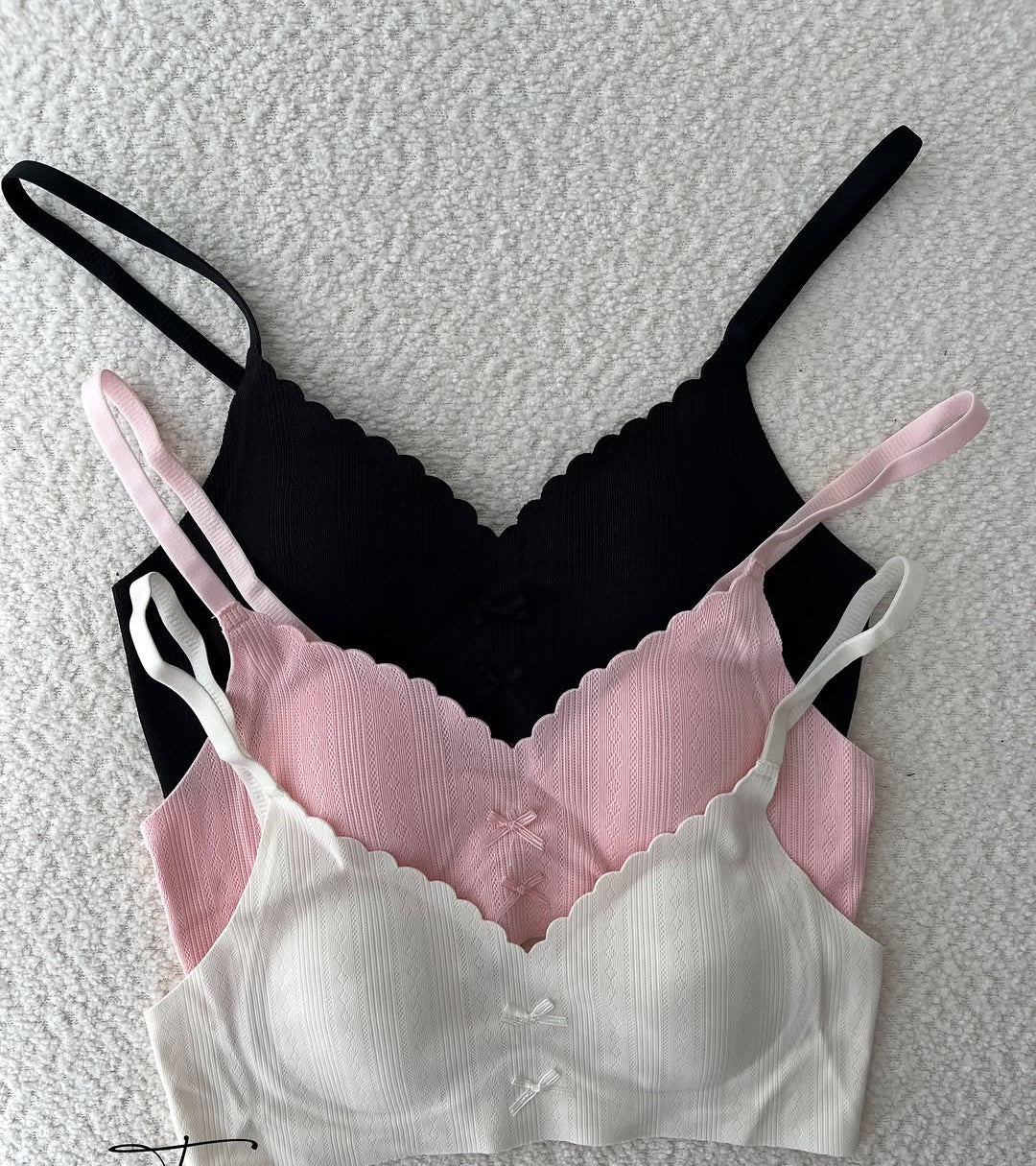 Pack of 3  Summer French Floral bra