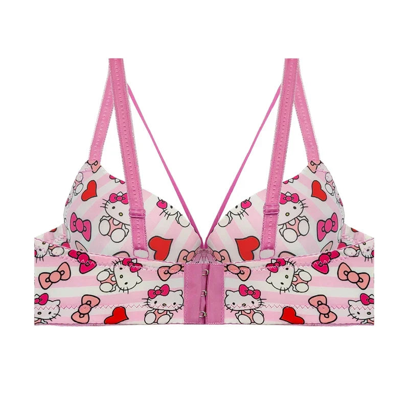 (Pack of 3) Hello Kitty Daily-wear Push-up Bra