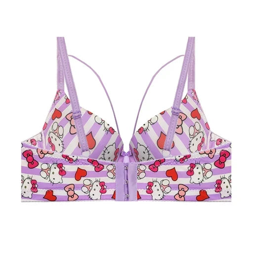 (Pack of 3) Hello Kitty Daily-wear Push-up Bra