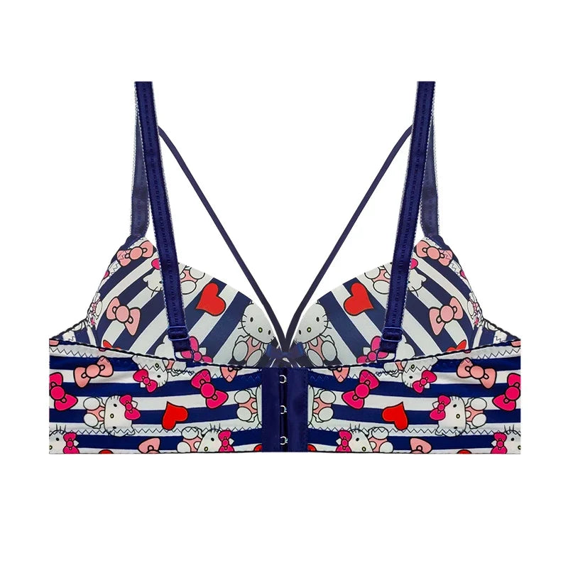 (Pack of 3) Hello Kitty Daily-wear Push-up Bra