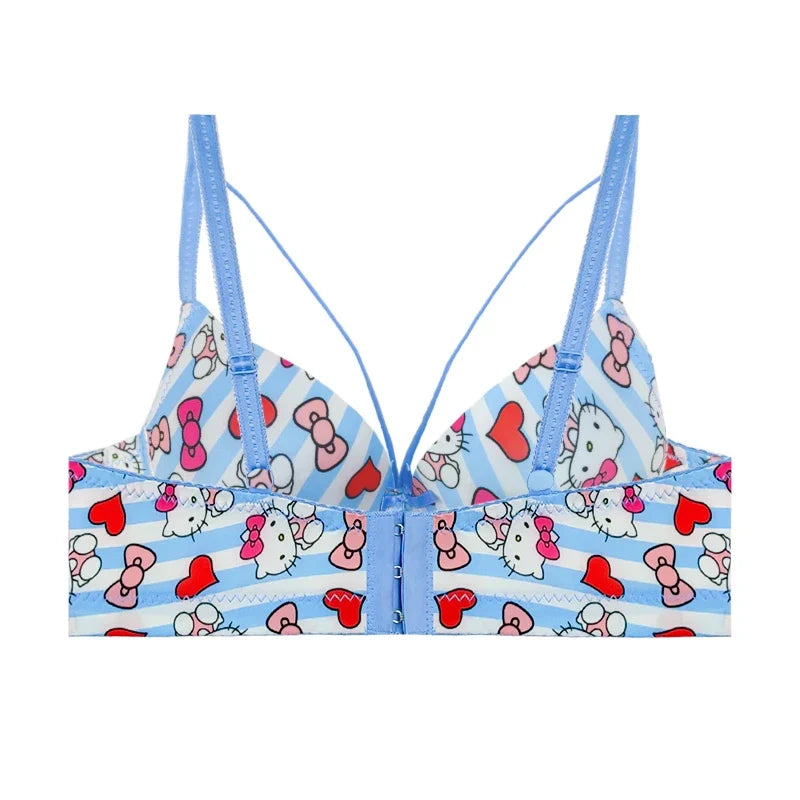 (Pack of 3) Hello Kitty Daily-wear Push-up Bra